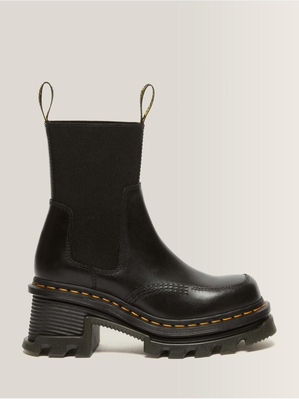 Dr. Martens CORRAN CHELSEA ATLAS LEATHER HEELED BOOTS